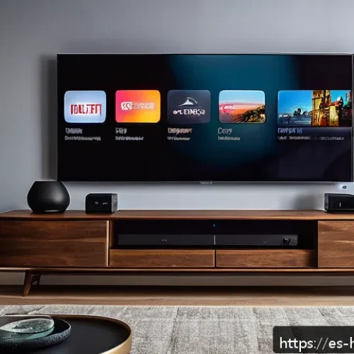홈시어터 블루레이 플레이어 - A modern home cinema setup featuring a sleek 4K UHD Blu-ray player with HDR10+ and Dolby Atmos suppo...